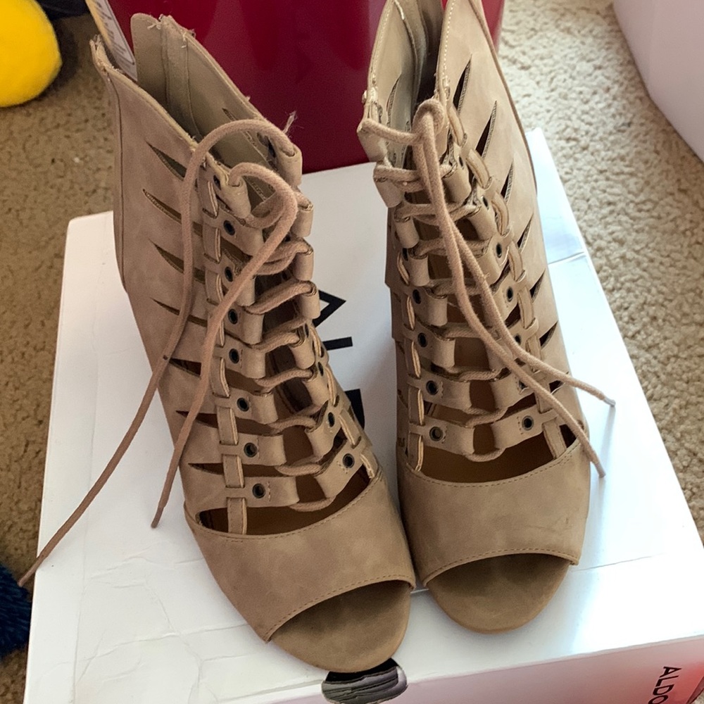 Brown heels